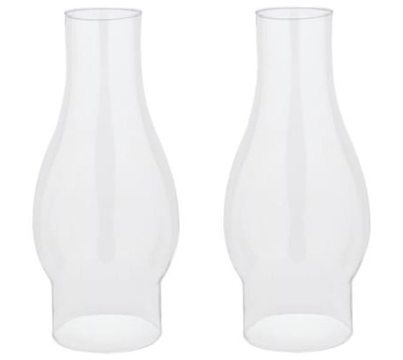 Ciata Lighting 8-1/2-Inch Clear Chimney (2 Pack) - Image 1